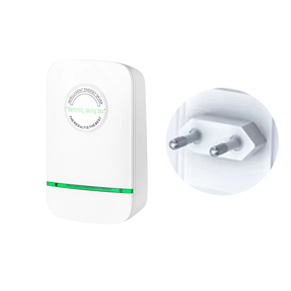 Maximize Your Savings with the Pro Power Save Electricity Energy Saver - Efficient Voltage Stabilizer for Home and Office (US/EU/UK Plug)